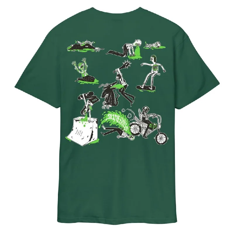 Slime Balls T-Shirt Scene Report - Alpine Green-- Terry Blend Velvet Blend Canvas Blend Slime Balls T-Shirt Scene Report - Alpine Green-- Terry Blend Velvet Blend Canvas Blend