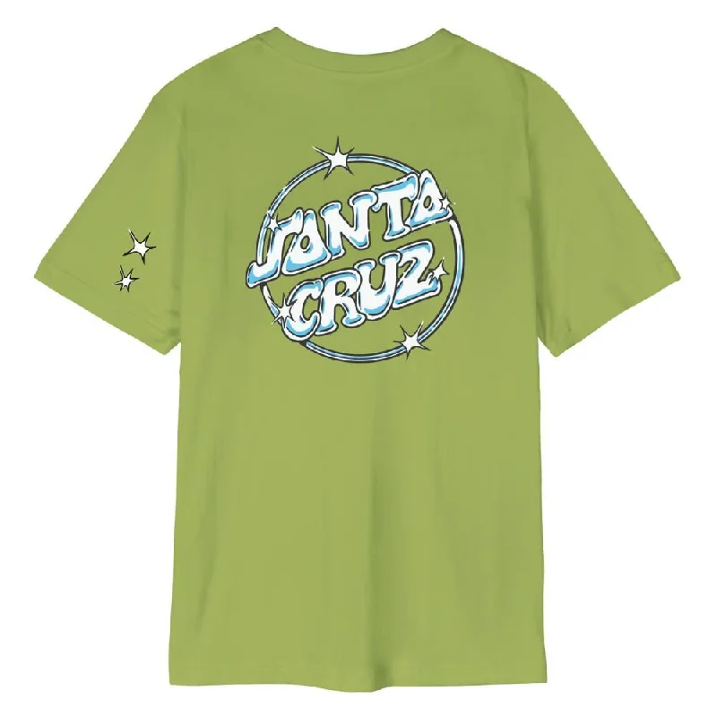 Santa Cruz Womens T-Shirt Glint - Apple-- Chenille Blend Fleece Blend Nylon Blend