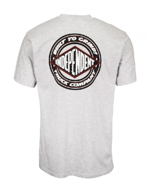 Independent T-Shirt BTG Shear T-Shirt - Athletic Heather-- Plaid T-Shirt Polka Dot Checkered Independent T-Shirt BTG Shear T-Shirt - Athletic Heather-- Plaid T-Shirt Polka Dot Checkered