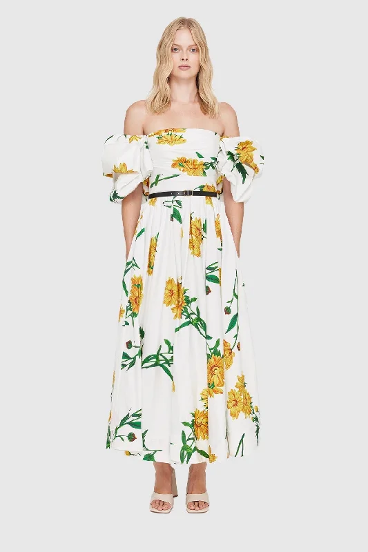 Leo Lin Marguerite Blanche Puff Dress - Blanche Tunics Favorite customer