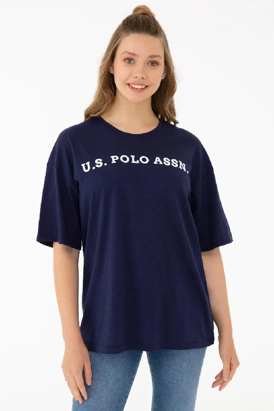 US Polo Assn. Crew Neck T-Shirt USPA - Women-- Knit Fabric Woven Fabric Fleece Fabric US Polo Assn. Crew Neck T-Shirt USPA - Women-- Knit Fabric Woven Fabric Fleece Fabric