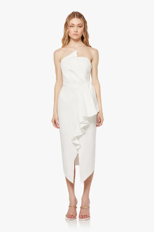Elliatt Reception Dress - Ivory Tunics Sophisticated sleek