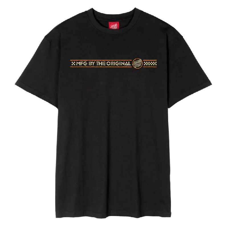 Santa Cruz T-Shirt Breaker Dot - Black-- Rayon Velvet Corduroy