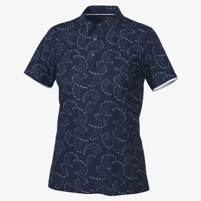Mandy - Breathable short sleeve golf shirt-- Layered Multi-layer Single Layer