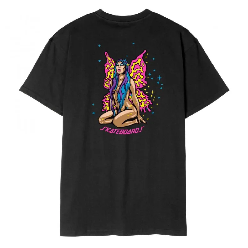 Santa Cruz T-Shirt Fairy Tale T-Shirt - Black-- Terry Blend Velvet Blend Canvas Blend Santa Cruz T-Shirt Fairy Tale T-Shirt - Black-- Terry Blend Velvet Blend Canvas Blend