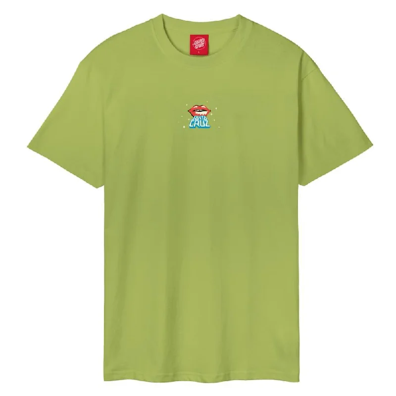 Santa Cruz T-Shirt Johnson Danger Zone 2 - Apple-- Elegant Classic Vintage