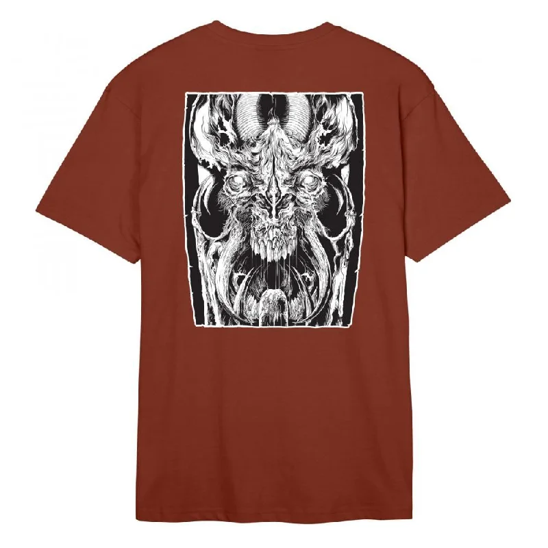 Santa Cruz T-Shirt Winkowski Primeval - Sepia-- Mesh Blend Leather Blend Suede Blend Santa Cruz T-Shirt Winkowski Primeval - Sepia-- Mesh Blend Leather Blend Suede Blend
