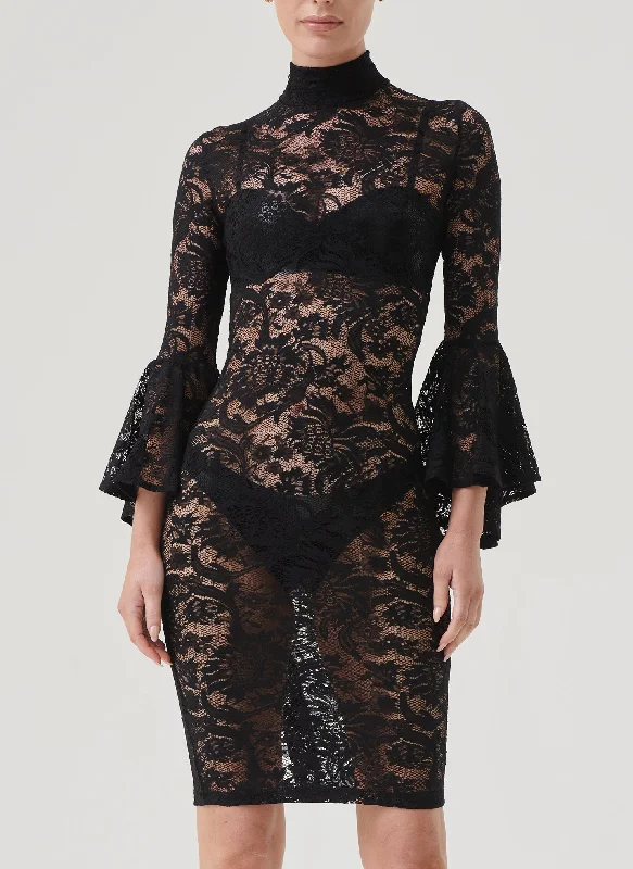 Voodoo Dress Square Neckline Feminine