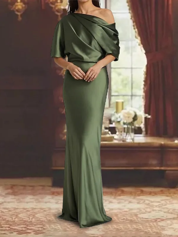 Sheath/Column One-Shoulder Mother of the Bride Dresses Tunics Exclusive limited