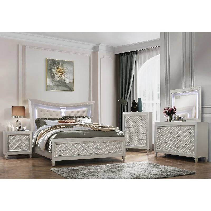 Champagne Toned Dresser With Tapered Acrylic Legs And 2 Jewelry Drawers By Homeroots Tunics Floral girly
