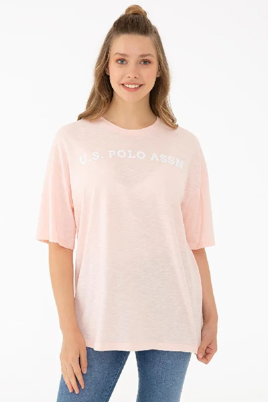 US Polo Assn. Crew Neck T-Shirt USPA - Women-- Cozy Warm Stylish