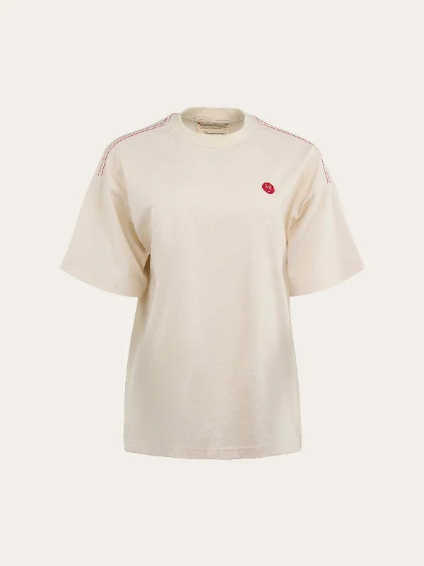 Printed t-shirt REBORN™ - Buttercream-- Iron Safe Non-Iron Wrinkle Free