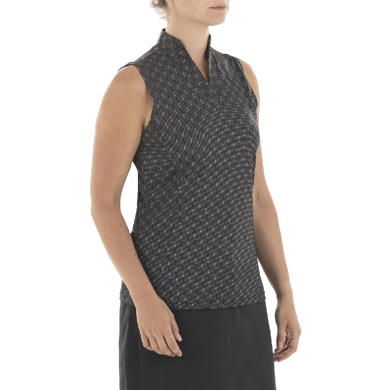 NVO Sundream Collection Sammy Mock Womens Sleeveless Shirt-- Casual Formal Business
