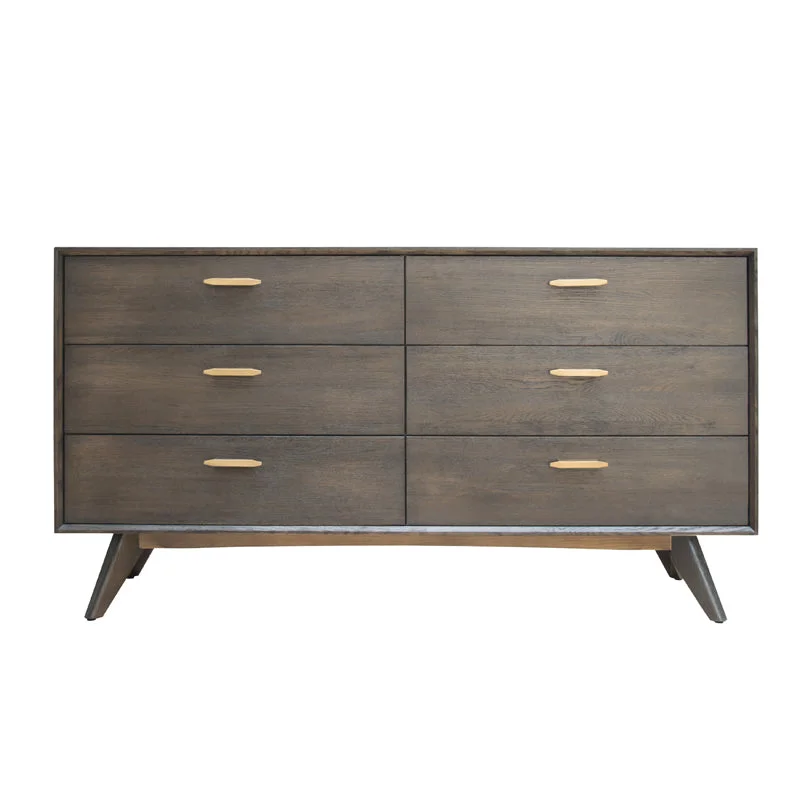 Vig Furniture Modrest Novak Modern Dark Oak Dresser Tunics Exclusive limited