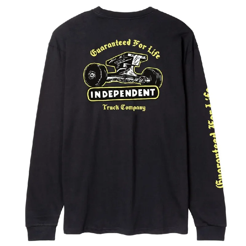 Independent Longsleeve T-Shirt GFL Truck Co. L/S T-Shirt - Black-- Embroidered Appliqued Beaded Independent Longsleeve T-Shirt GFL Truck Co. L/S T-Shirt - Black-- Embroidered Appliqued Beaded