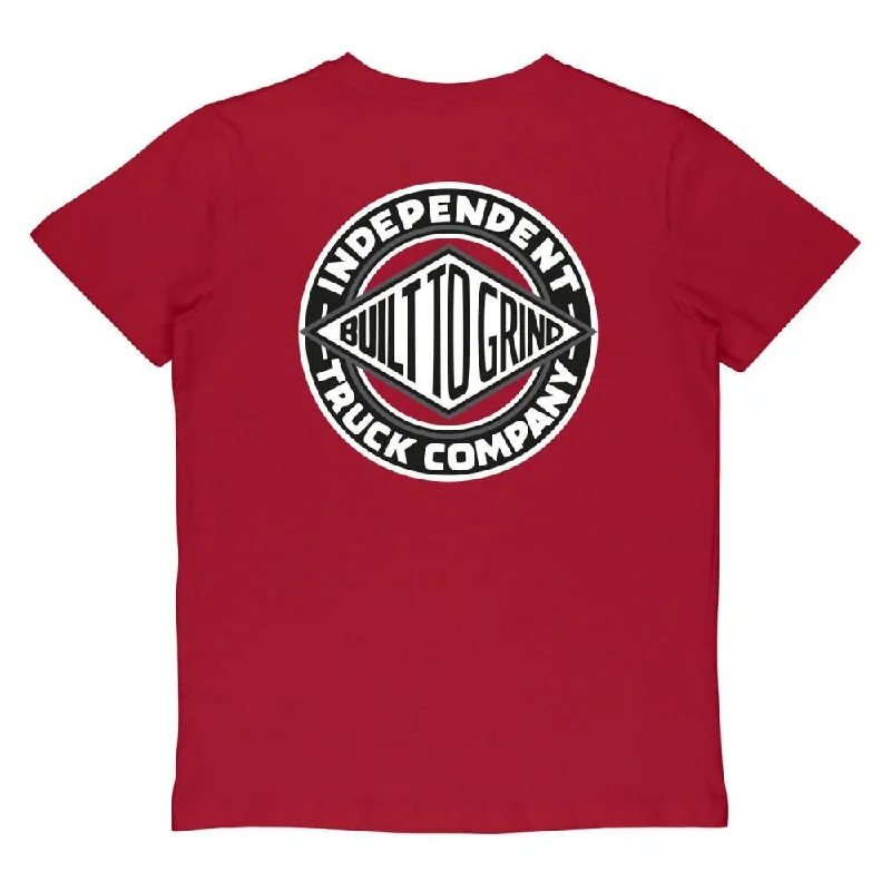 Independent Youth T-Shirt Youth BTG Summit - Cardinal Red-- Cotton Fabric Linen Fabric Terry Fabric Independent Youth T-Shirt Youth BTG Summit - Cardinal Red-- Cotton Fabric Linen Fabric Terry Fabric