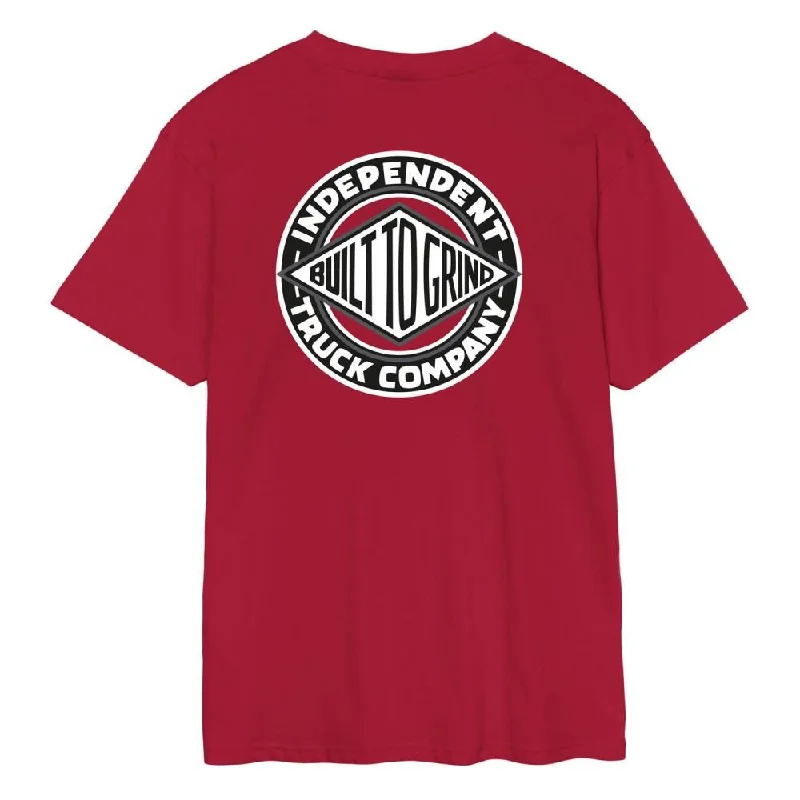 Independent T-Shirt BTG Summit - Cardinal Red-- Rayon Fabric Velvet Fabric Corduroy Fabric Independent T-Shirt BTG Summit - Cardinal Red-- Rayon Fabric Velvet Fabric Corduroy Fabric