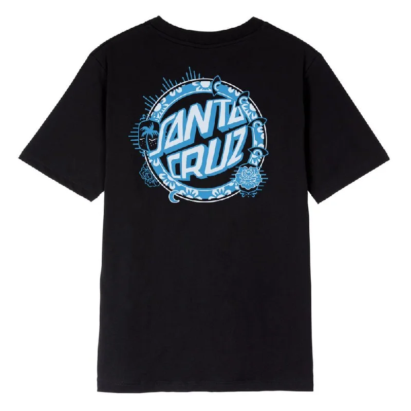 Santa Cruz Womens T-Shirt Wonder Dot - Black-- Spandex Blend Rayon Blend Denim Blend Santa Cruz Womens T-Shirt Wonder Dot - Black-- Spandex Blend Rayon Blend Denim Blend