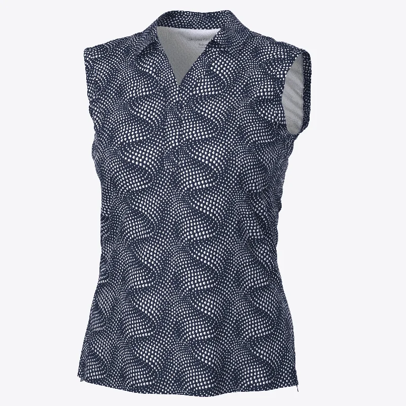 Minnie - BREATHABLE SLEEVELESS GOLF SHIRT-- Fleece Nylon Spandex