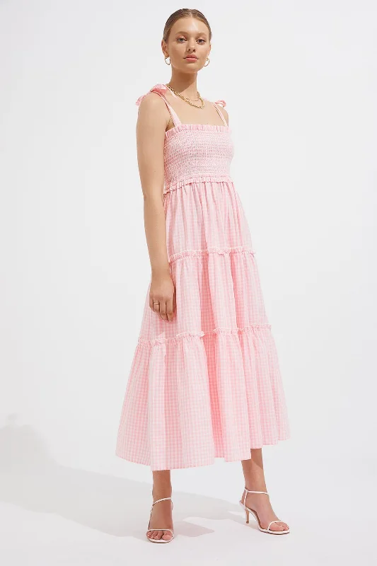 Steele Lyla Dress - Pink Casual Short Summer