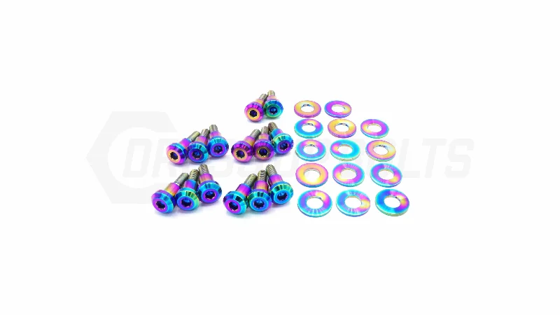Dress Up Bolts Titanium Hardware Valve Cover Kit - 4B11T Engine sweetheart Neckline Romantic