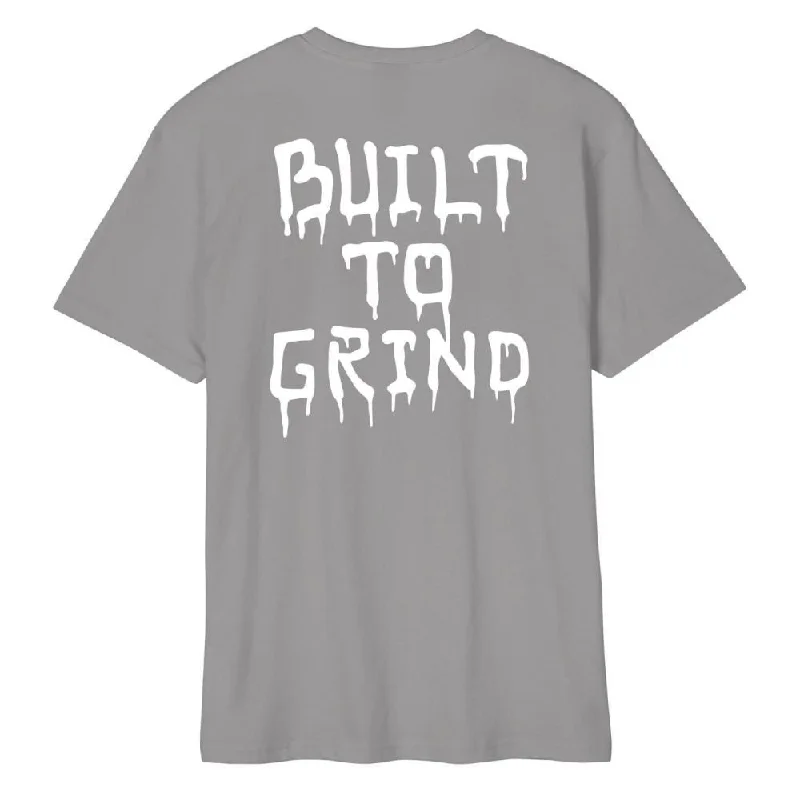Independent T-Shirt Vandal BTG - Cement-- Embroidered Appliqued Beaded