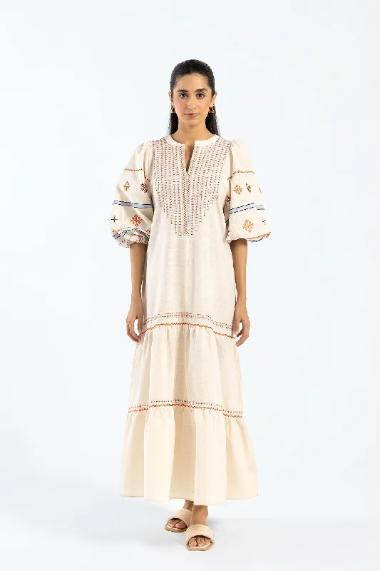 EMBROIDERED DRESS (E1570/108/005) Tunics Recommended stylist