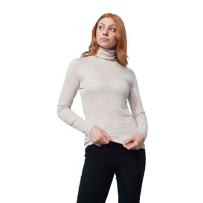 Daily Sports Ancona Roll Neck Long Sleeve Womens Golf Shirt-- Chenille Blend Fleece Blend Nylon Blend Daily Sports Ancona Roll Neck Long Sleeve Womens Golf Shirt-- Chenille Blend Fleece Blend Nylon Blend
