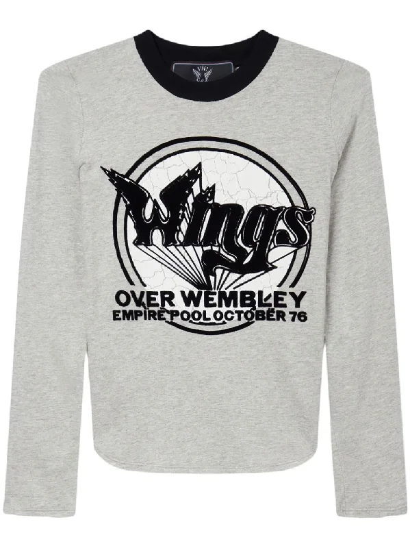 Wings flocked baby T-shirt-- Oversized T-Shirt Spandex breathable