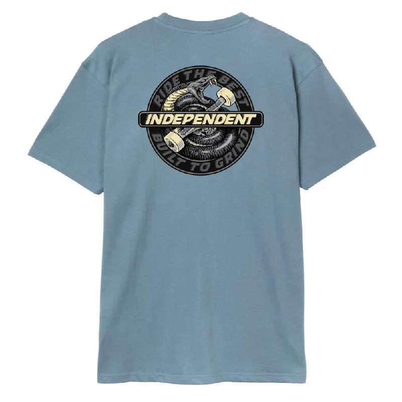Independent T-Shirt Speed Snake T-Shirt - Slate Blue-- Jersey Fabric Tulle Fabric Batik Fabric Independent T-Shirt Speed Snake T-Shirt - Slate Blue-- Jersey Fabric Tulle Fabric Batik Fabric