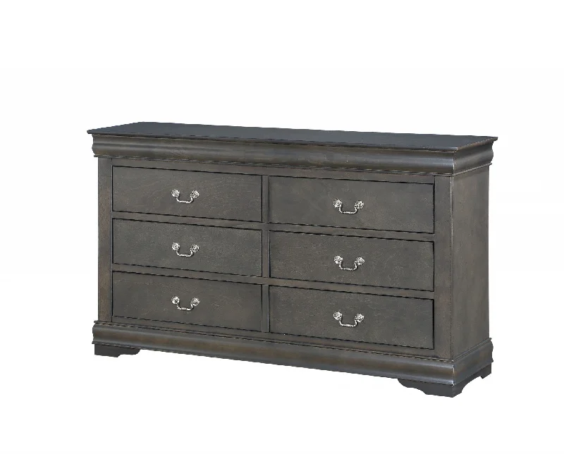 Dark Gray Wood Dresser By Homeroots Tunics Bestseller popular