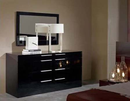 28' Black Mdf Dresser By Homeroots Tunics Chic fashionable