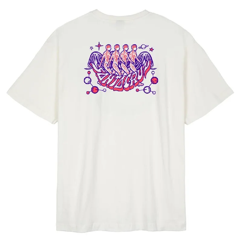 Santa Cruz T-Shirt Knibbs Minds Eye T-Shirt - Optic White-- Elegant Classic Vintage