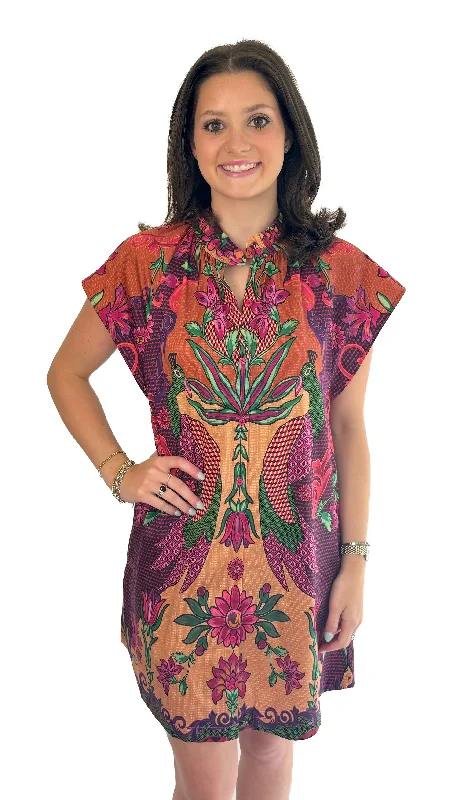 Alden Adair Margot Peacock Dress Tunics Canvas sturdy