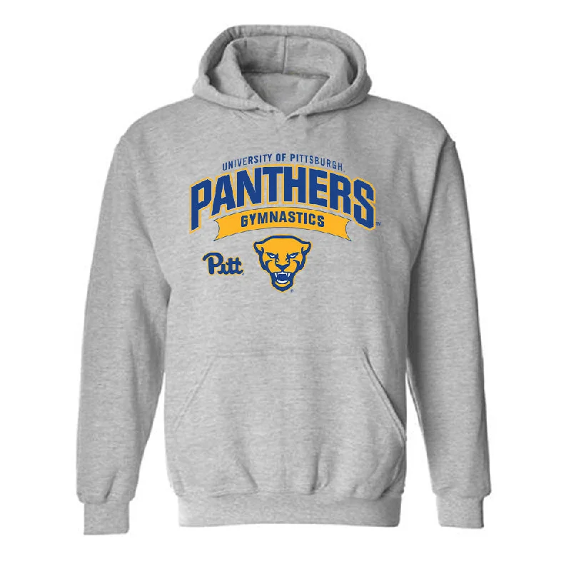 Pittsburgh - NCAA Women's Gymnastics : Camryn Chiu - Classic Fashion Shersey Hooded Sweatshirt Hoodie with Double Zipper Versatile Adjustable Pittsburgh - NCAA Women's Gymnastics : Camryn Chiu - Classic Fashion Shersey Hooded Sweatshirt Hoodie with Double Zipper Versatile Adjustable