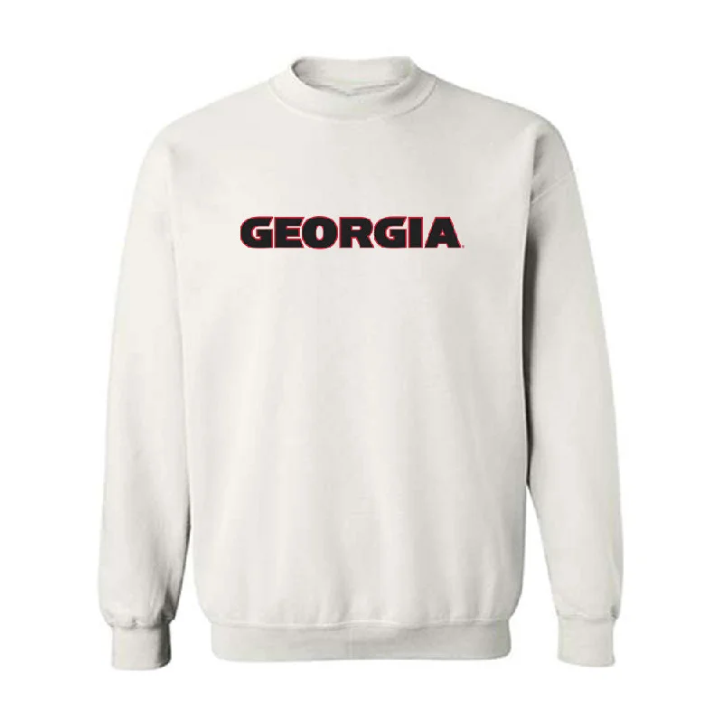 Georgia - NCAA Women's Gymnastics : Naya Howard - Classic Shersey Crewneck Sweatshirt Hoodie with Earth Tones Natural Calm