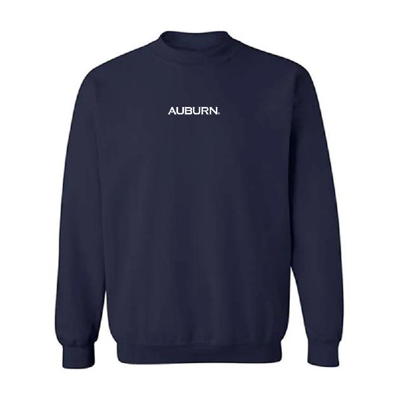Auburn - NCAA Women's Track & Field : Alvah Lind - Replica Shersey Crewneck Sweatshirt Hoodie with Cuffed Sleeves Snug Secure
