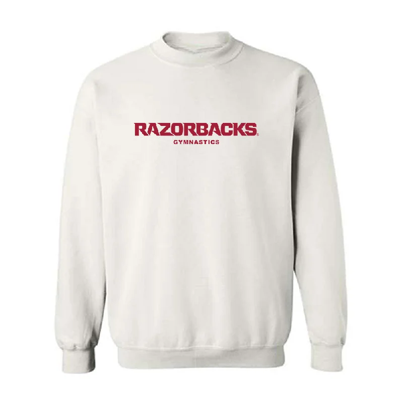 Arkansas - NCAA Women's Gymnastics : Kalyxta Gamiao - Classic Shersey Crewneck Sweatshirt Hoodie with Puffed Sleeves Voluminous Trendy Arkansas - NCAA Women's Gymnastics : Kalyxta Gamiao - Classic Shersey Crewneck Sweatshirt Hoodie with Puffed Sleeves Voluminous Trendy