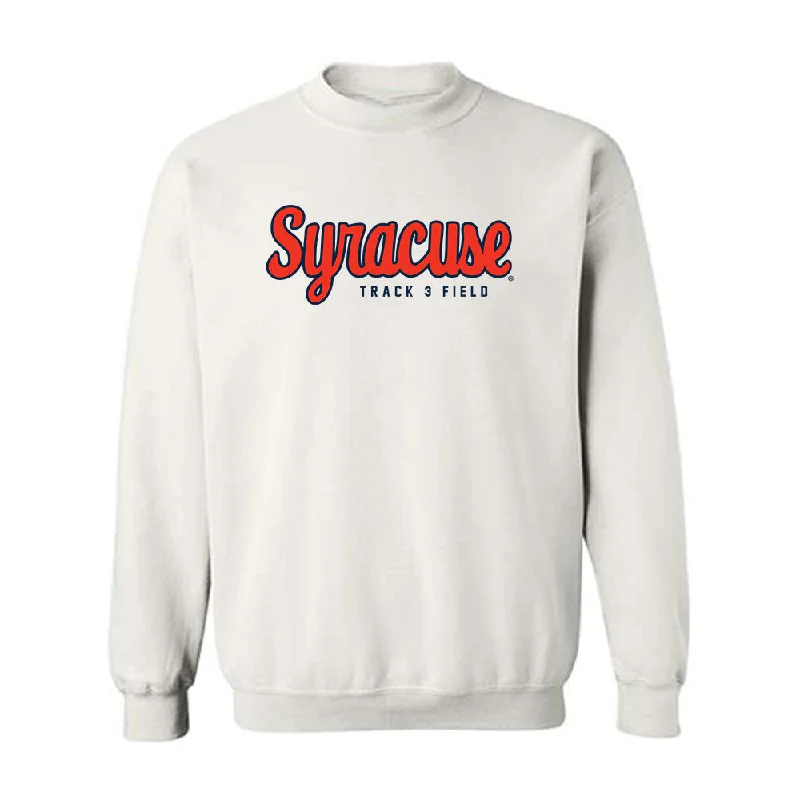 Syracuse - NCAA Women's Track & Field : Samantha Bloch - Classic Shersey Crewneck Sweatshirt Hoodie with Strings Custom Fit Adjustable Syracuse - NCAA Women's Track & Field : Samantha Bloch - Classic Shersey Crewneck Sweatshirt Hoodie with Strings Custom Fit Adjustable