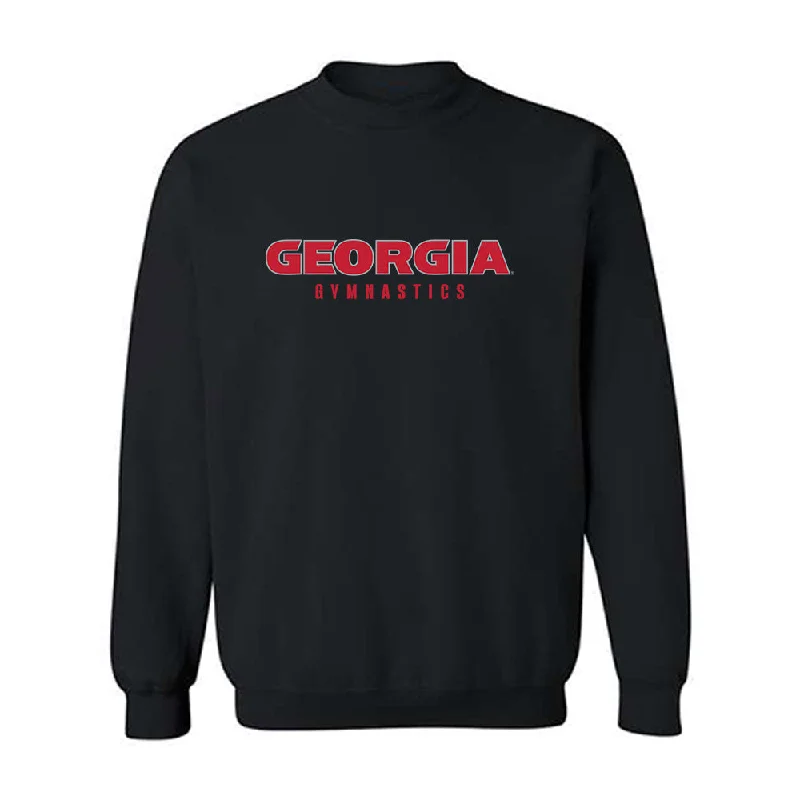 Georgia - NCAA Women's Gymnastics : Naya Howard - Classic Shersey Crewneck Sweatshirt Hoodie with Distressed Vintage Worn