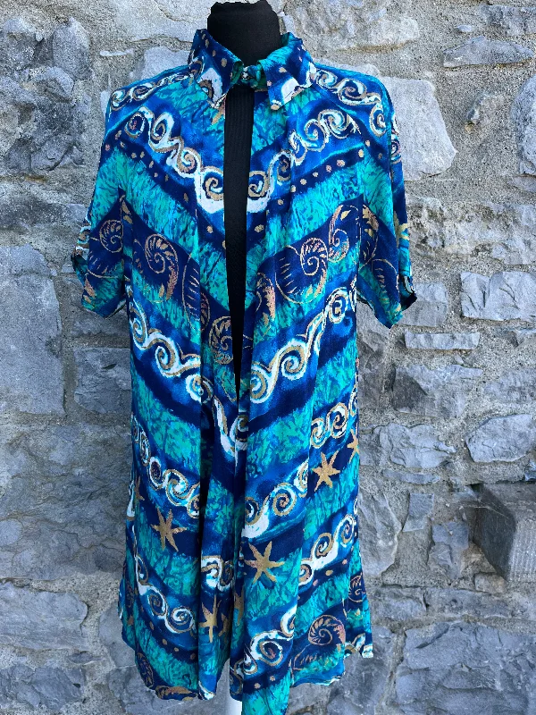 90s sea shell blazer uk 12-18 Summer Women's Jacket