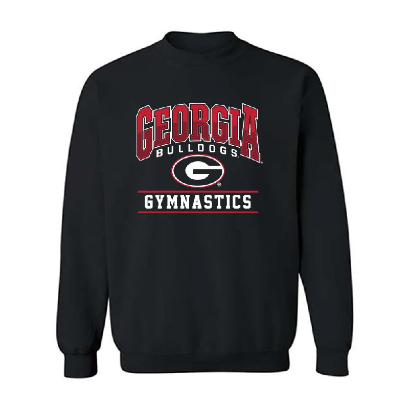 Georgia - NCAA Women's Gymnastics : Naya Howard - Classic Shersey Crewneck Sweatshirt Hoodie with Color Block Contrast Stylish Georgia - NCAA Women's Gymnastics : Naya Howard - Classic Shersey Crewneck Sweatshirt Hoodie with Color Block Contrast Stylish