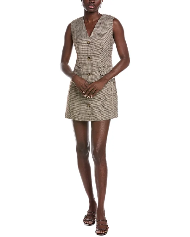 Sage the Label Mirabel Blazer Dress Women's Leather Blazer