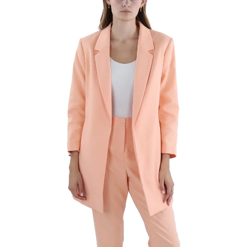 Tahari ASL Womens Knit 3/4 Sleeves Open-Front Blazer Women's Unique Blazer