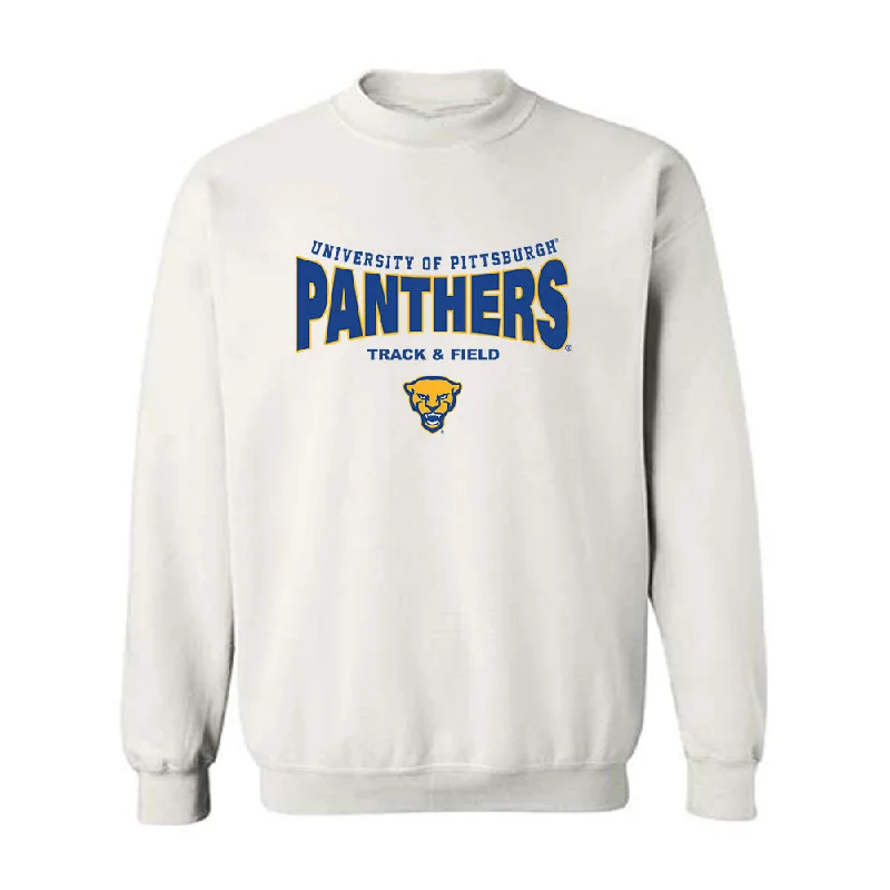Pittsburgh - NCAA Women's Track & Field : Somiyah Braggs - Classic Fashion Shersey Crewneck Sweatshirt Hoodie with V-Neck Classic Versatile Pittsburgh - NCAA Women's Track & Field : Somiyah Braggs - Classic Fashion Shersey Crewneck Sweatshirt Hoodie with V-Neck Classic Versatile
