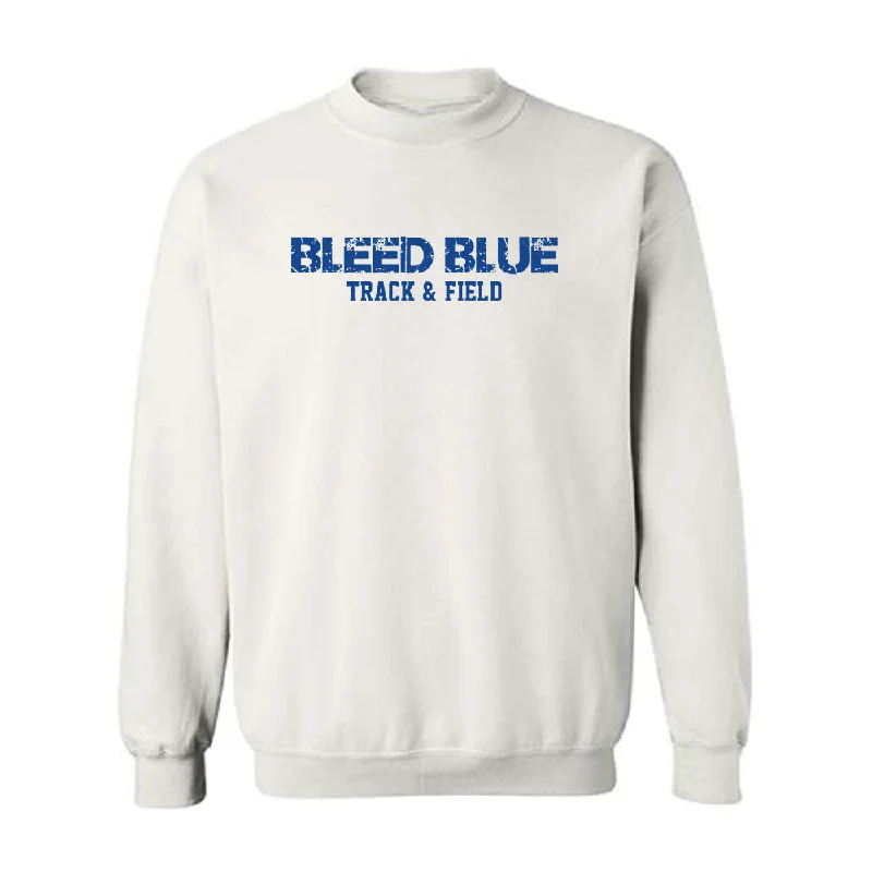 Boise State - NCAA Women's Track & Field : Macy Marquardt - Classic Fashion Shersey Crewneck Sweatshirt Hoodie with Front Slit Layering Stylish