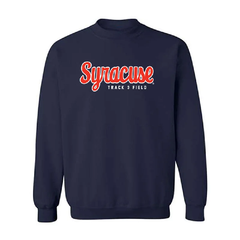 Syracuse - NCAA Women's Track & Field : Samantha Bloch - Classic Shersey Crewneck Sweatshirt Hoodie Crop Top Short Trendy Syracuse - NCAA Women's Track & Field : Samantha Bloch - Classic Shersey Crewneck Sweatshirt Hoodie Crop Top Short Trendy