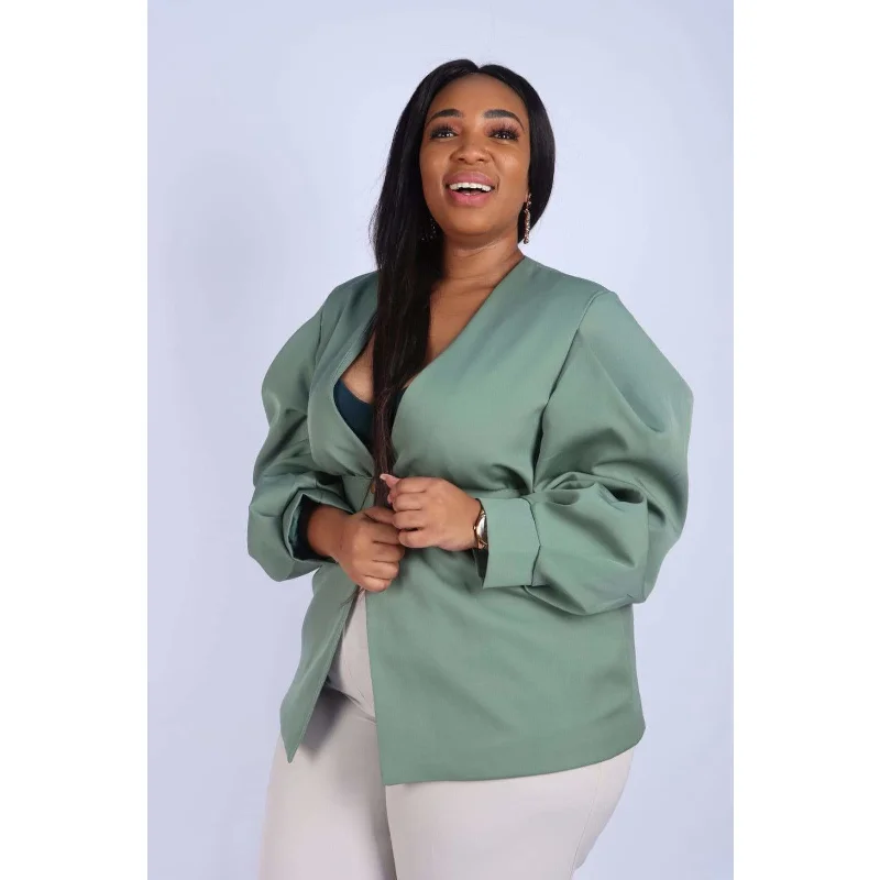 Lelo Blazer Plus Size Women's Coat