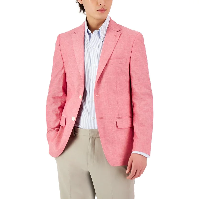 Tommy Hilfiger Mens Conrad Woven Modern-Fit Two-Button Blazer Women's High-End Blazer Tommy Hilfiger Mens Conrad Woven Modern-Fit Two-Button Blazer Women's High-End Blazer
