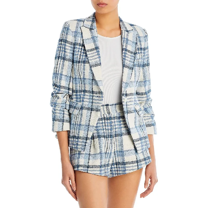 Derek Lam 10 Crosby Womens Ralph Tweed Work One-Button Blazer Women's Adventure Blazer Derek Lam 10 Crosby Womens Ralph Tweed Work One-Button Blazer Women's Adventure Blazer